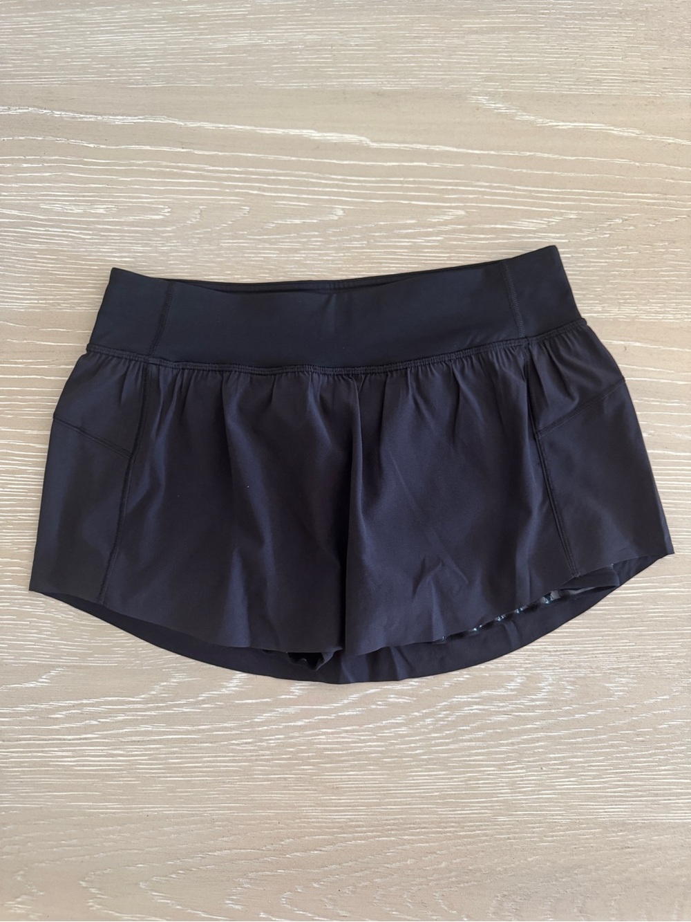 lululemon athletica Black Athletic Skort Shorts